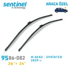 Sentinel ÖN Silecek Takım - SPRİNTER 2019-> / 650mm 600mm - Araca Özel Ön Silecek TAKIM