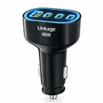 Linkage LNC-03 ACC 4'lü PD Hızlı Çakmaklık Şarj Aleti 48W - Çakmaklık Şarj Aleti