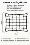 Automix Elastik Bagaj Filesi 100x140 Cm - İkili Paket - Bagaj Lastiği