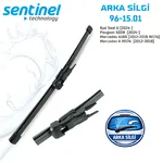 Sentinel Arka Silgi BYD Seal U (2024-) Peugeot 5008 (2024-) Mercedes A180 (2012-2018 W176) / 250mm - Arka Silecek