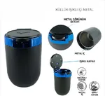 Wi̇mbledon Işıklı Küllük Metal iç Hazne / Mavi - Küllük