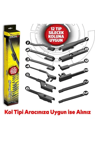 Vette Plus Multifit Silecek 710 Mm / 1 Adet - Aparatlı Silecek