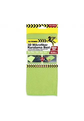 Automix 3D Mikrofiber Kurulama Bezi - Mikrofiber Bez