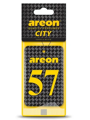Areon City 57 Sinop Vanilla Black Oto Araç Kokusu - Asma Koku