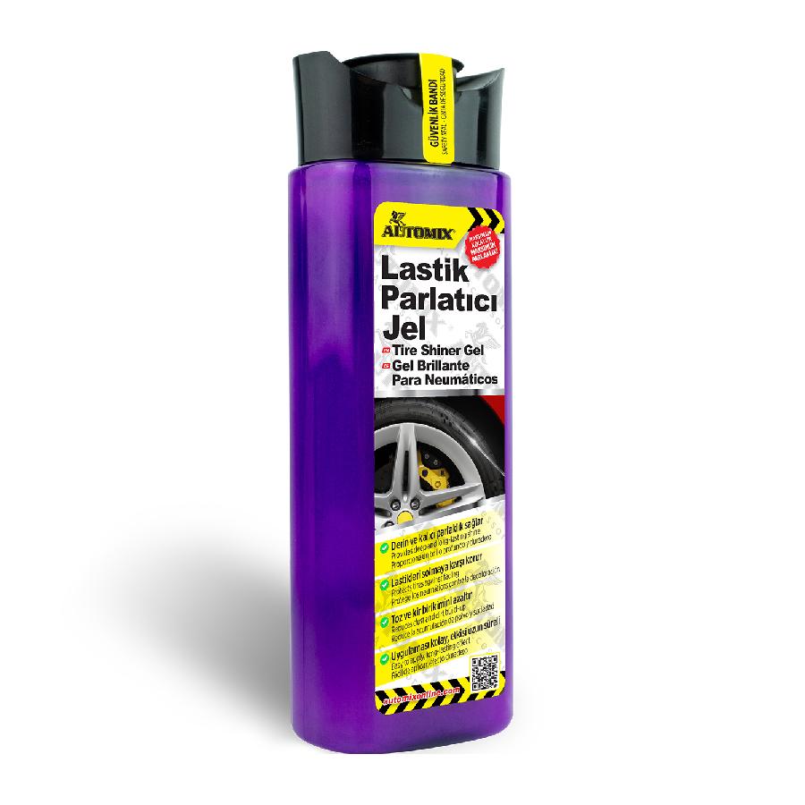 Automix Lastik Parlatıcı Jel 425 ml - Yüksek Parlaklık ve Koruma - Lastik Parlatıcı