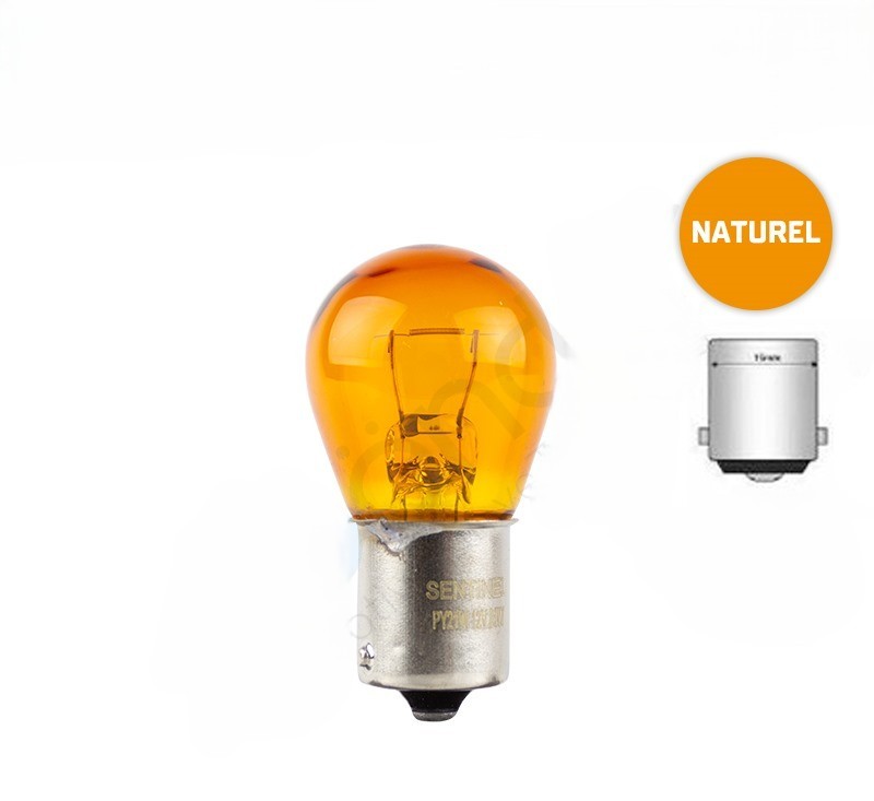 Sentinel Naturel Amber PY21W BAU15S Ampül Cam Turuncu / 1 Adet - Sinyal