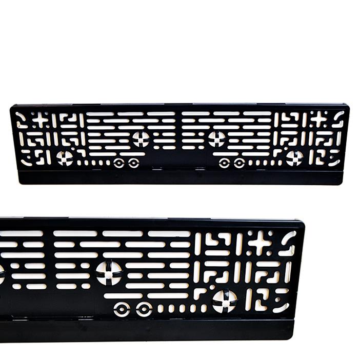 Plaka Altlığı ÇITALI DİKDÖRTGEN PLASTİK 54X14 Cm / 1 Adet - Plastik Plakalık