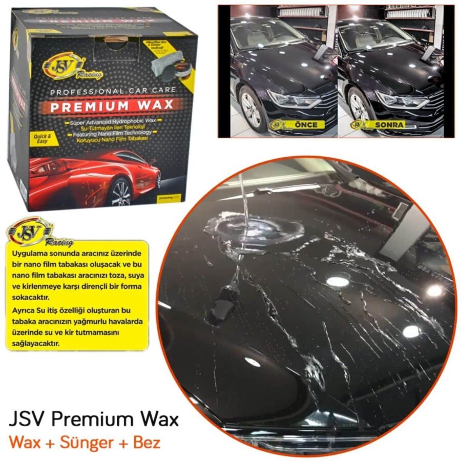JSV Premium Wax – Su Tutmayan Koruyucu Nano Film Tabakası Wax budaolsun.com