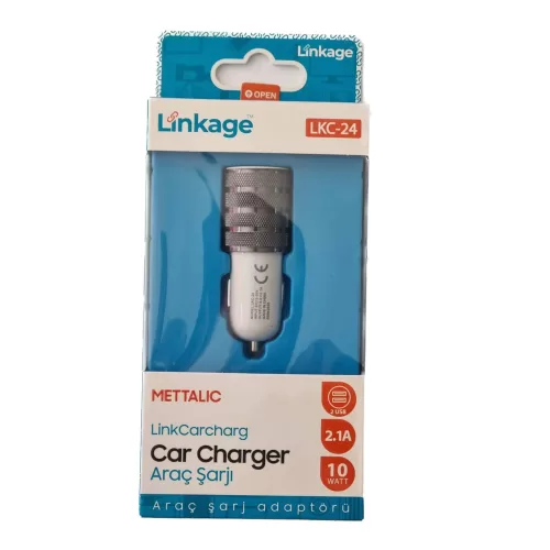 Linkage USB Soketli Çakmaklık Şarj Aleti 2.1A 10Watt Çakmaklık Şarj Aleti budaolsun.com