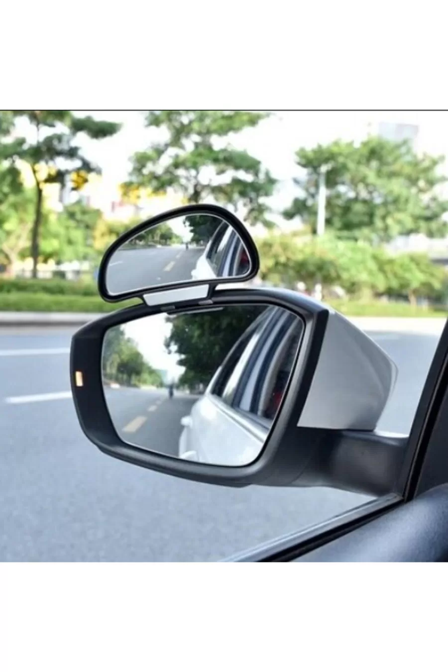 Oto Araç Araba Kör Nokta Eğitmen Aynası KROM OVAL (10×4 CM) Yan Ayna Üstü - Kör Nokta budaolsun.com