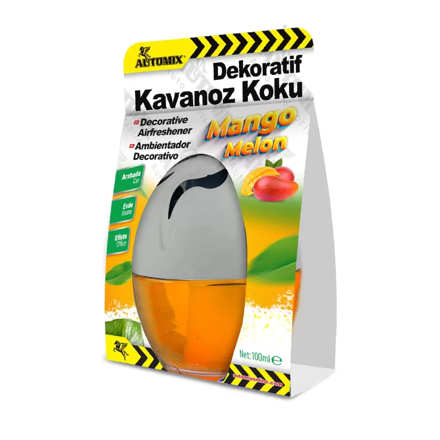 AUTOMİX KAVANOZ KOKU MANGO 100 ML Şişe Koku budaolsun.com