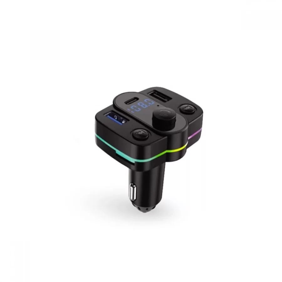 ACL AFT11 Rgb Fm Transmitter | Araç Şarjı Bluetooth AUX / FM Transmitter budaolsun.com